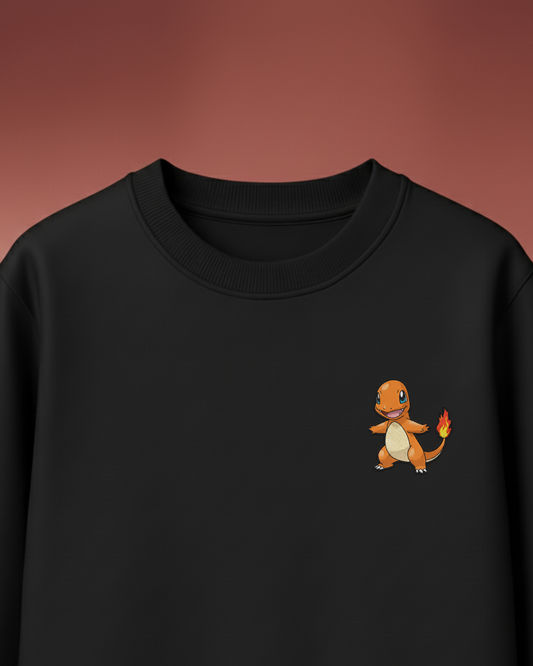 Charmander Embroidered T-Shirt